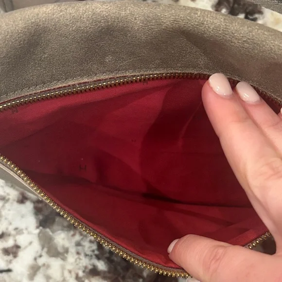 Hammitt Pewter with brushed gold Med Charles Crossbody/Belt Bag - Picture 3 of 4